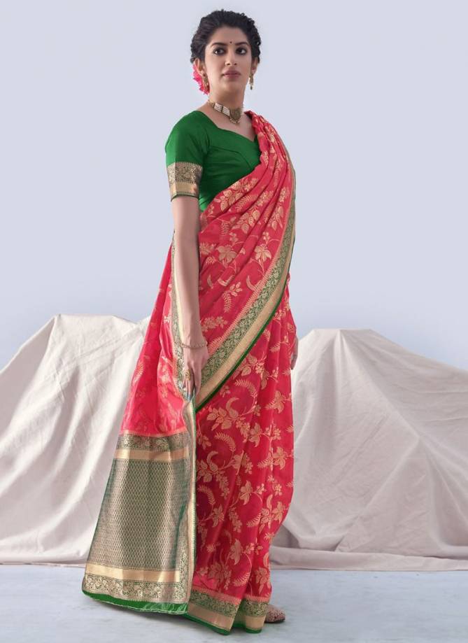Manjuba Madhushree New Latest Designer Ethnic Wear Silk Saree Collection